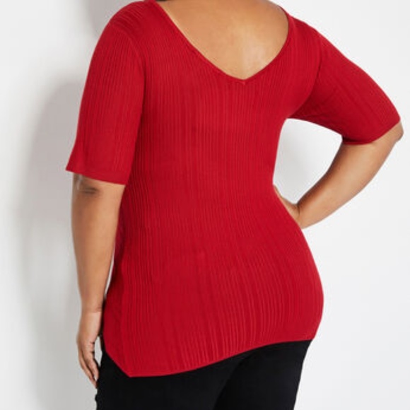 REVERSIBLE CROSSOVER SWEATER - Picture 4 of 4